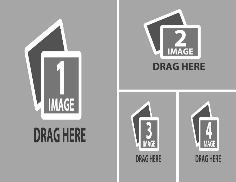 4-Up Tall Left, 3 T Right