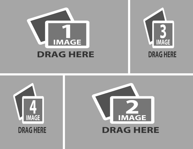 4-Up Sideways Waterfall