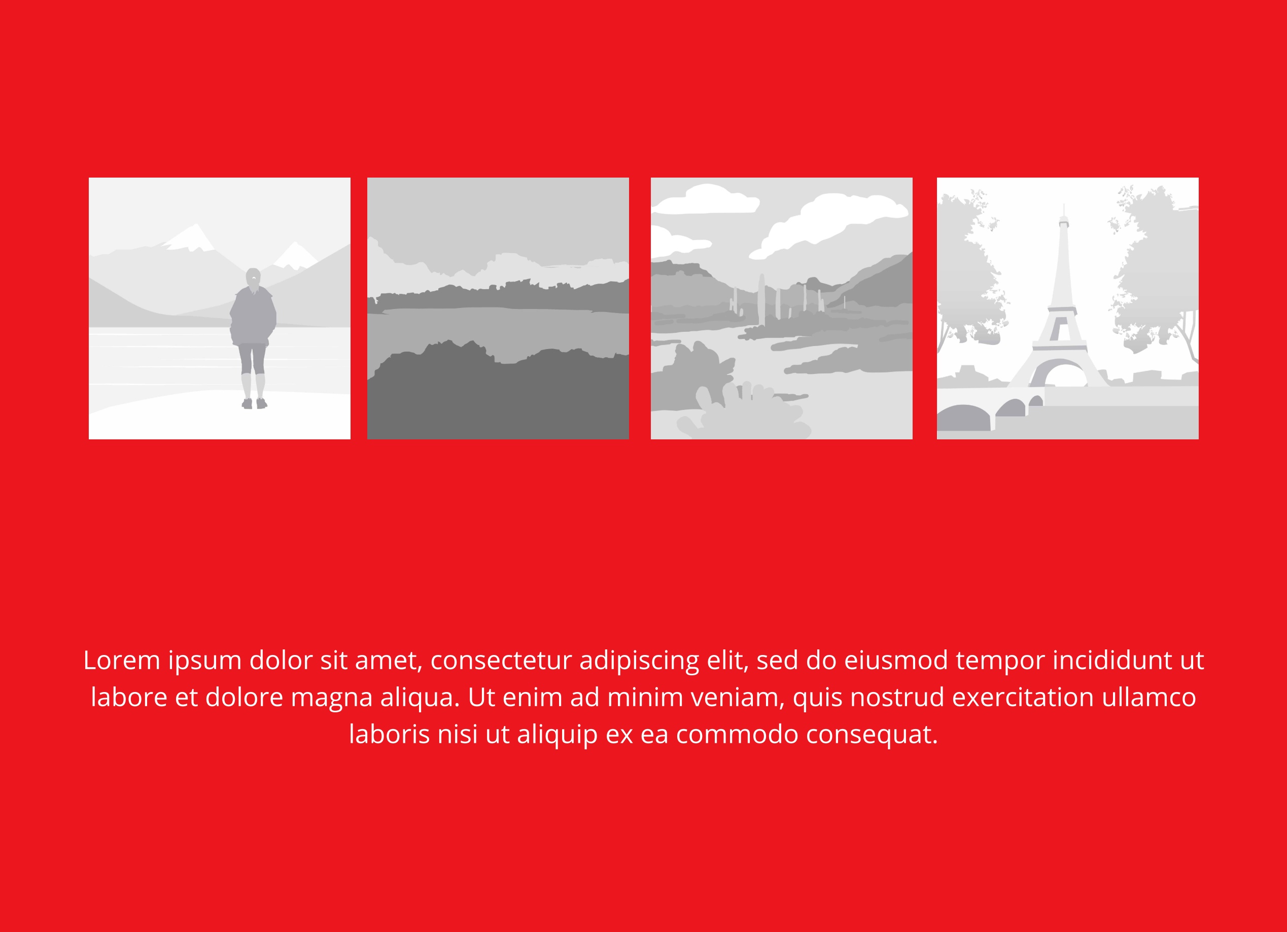 4-Up Small + Caption