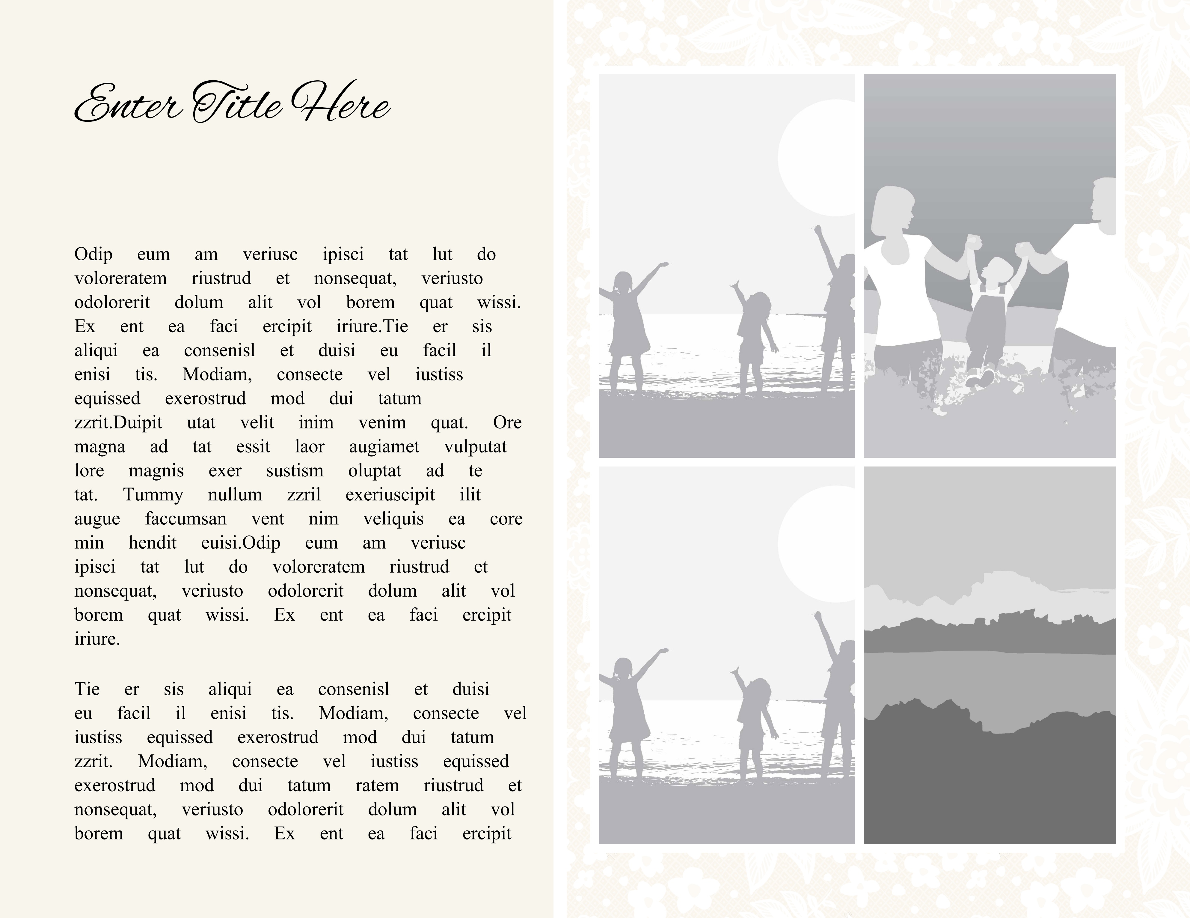 4 Images - Portraits_Text