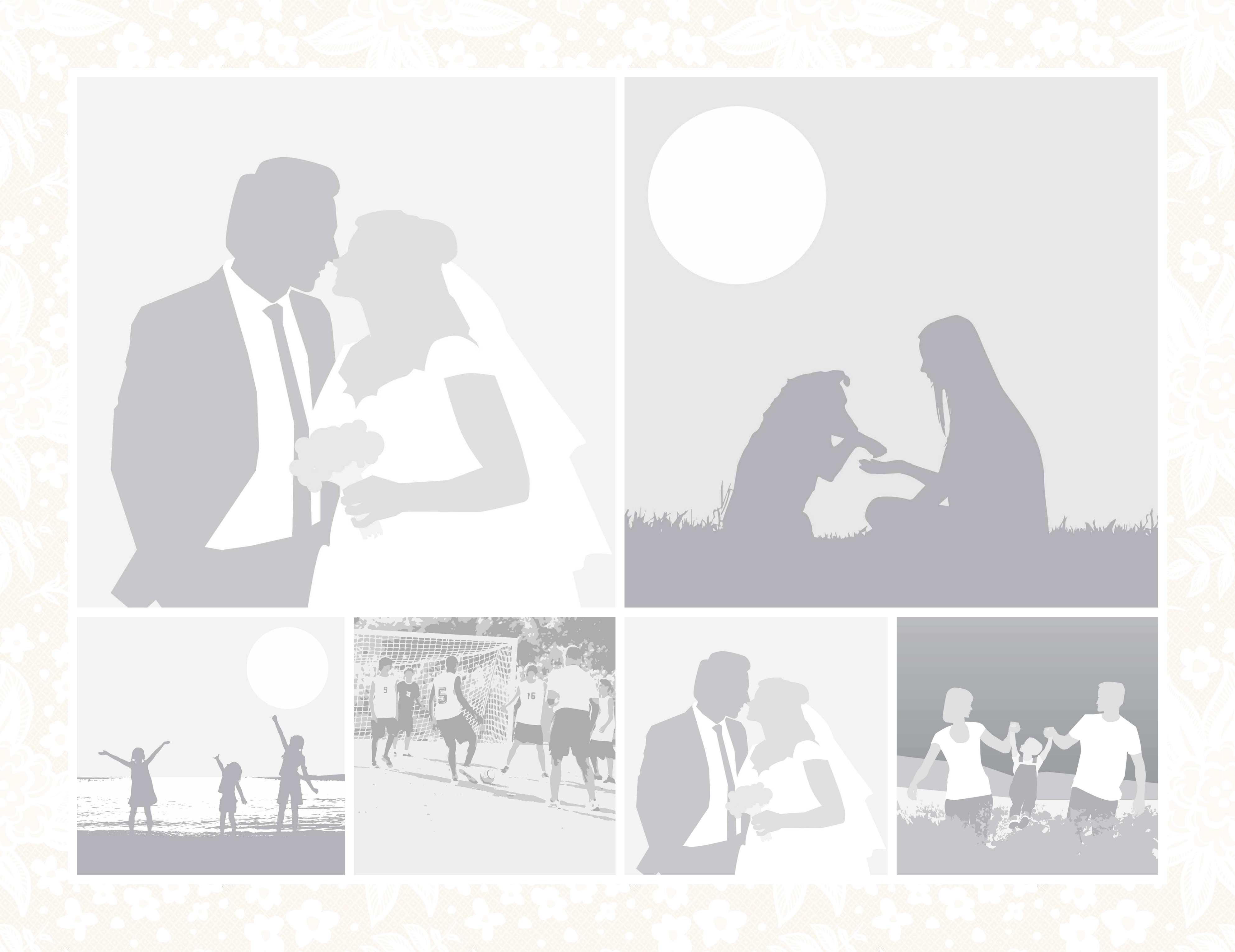 6 Images - 2 Square Top