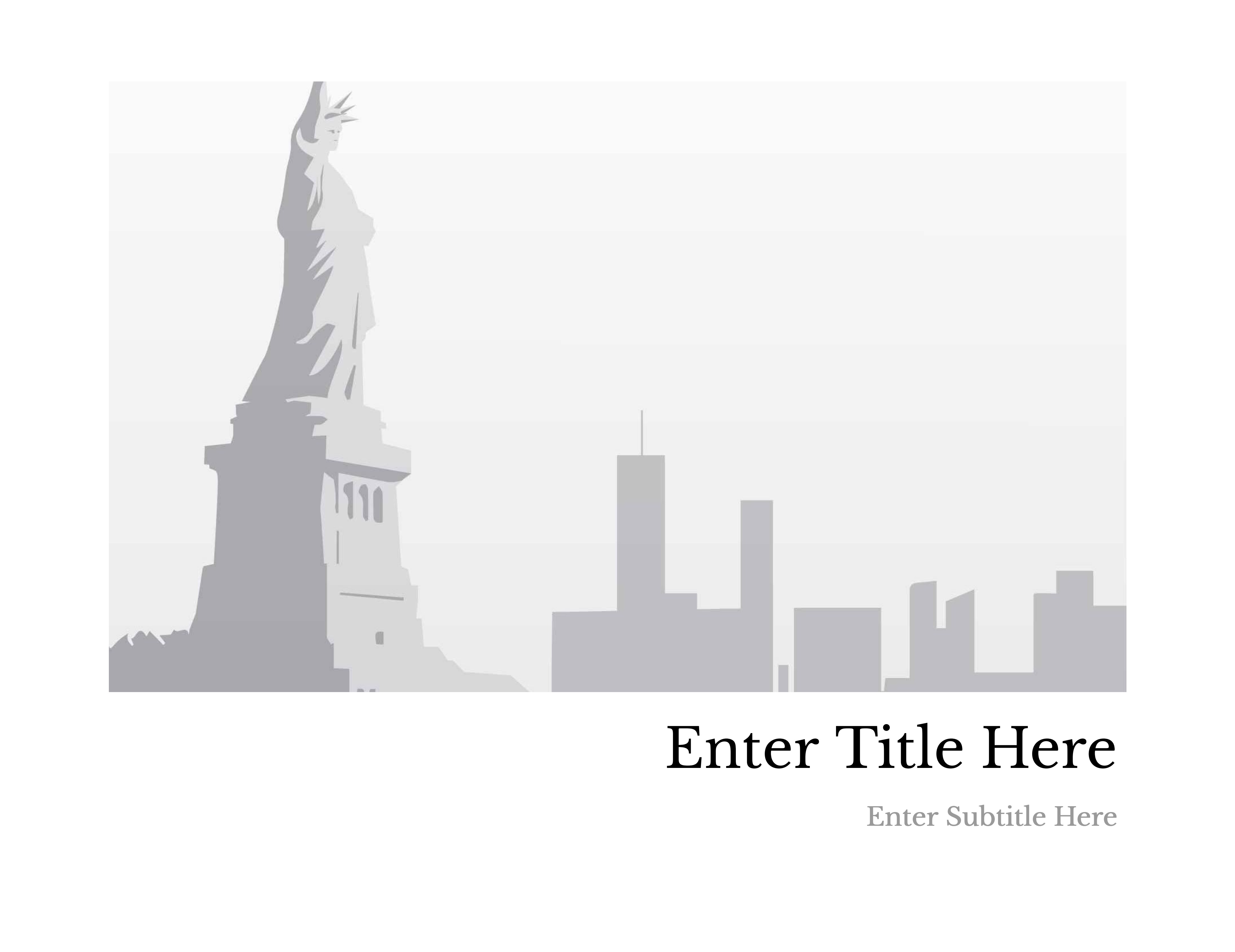 Artist's Portfolio - Front Cover Title with Sub