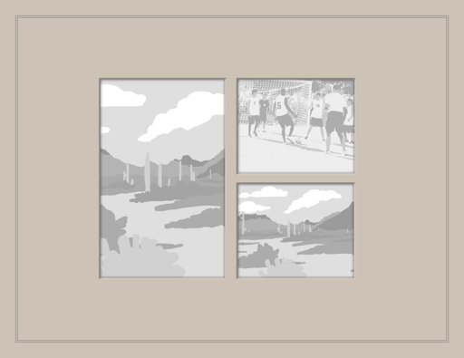 Alternative Portrait + 2 Landscape Photos