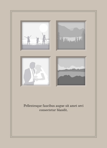 4-Up Square Small + Caption