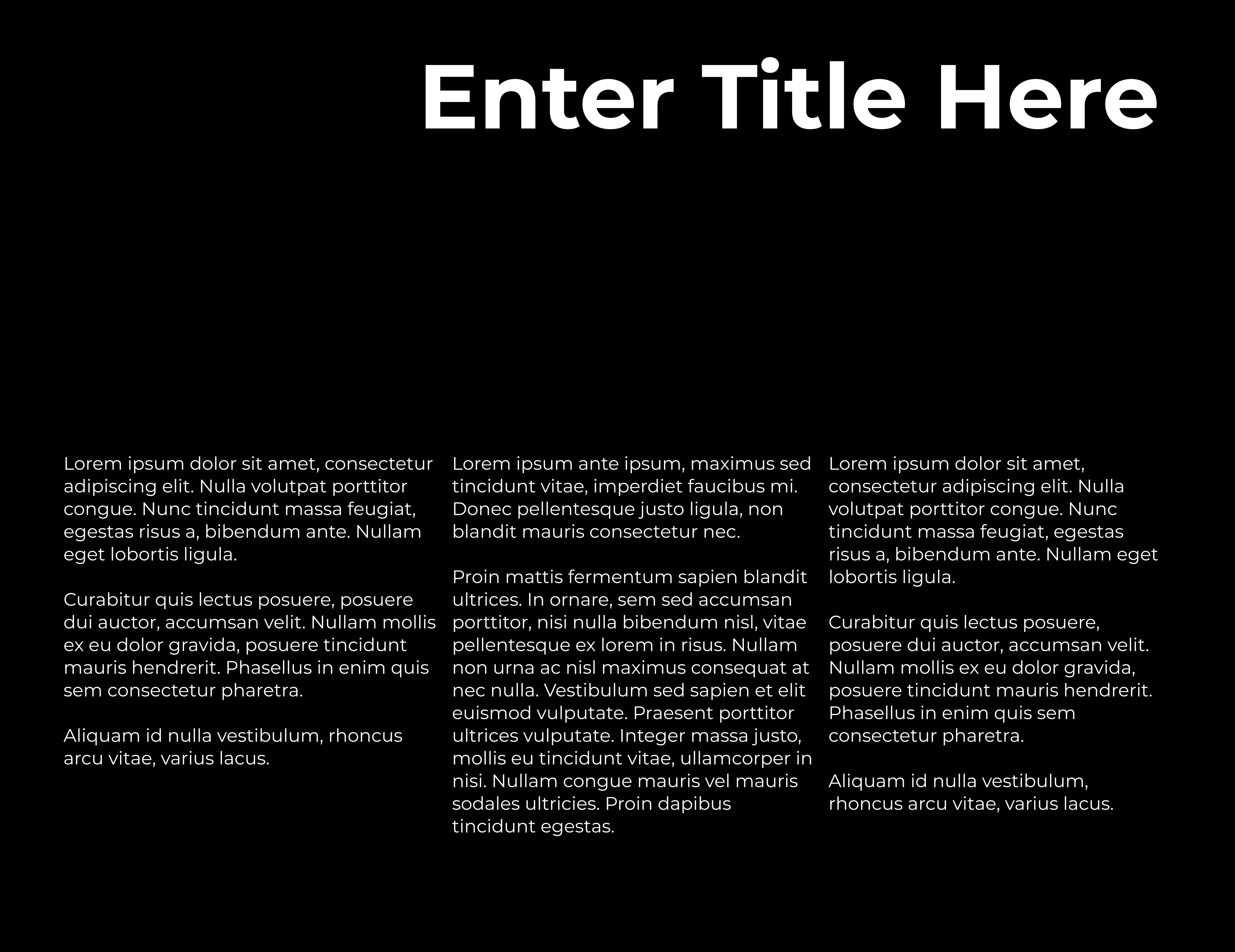 Title Description Page