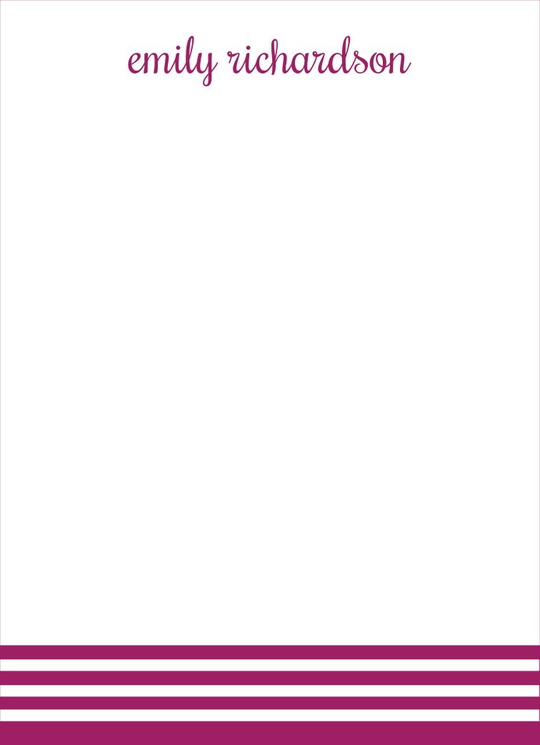 Geometric Lines - Portrait Template