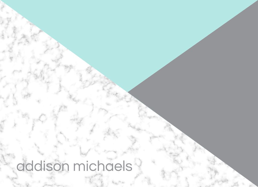 Marble Color Block - Landscape  Template