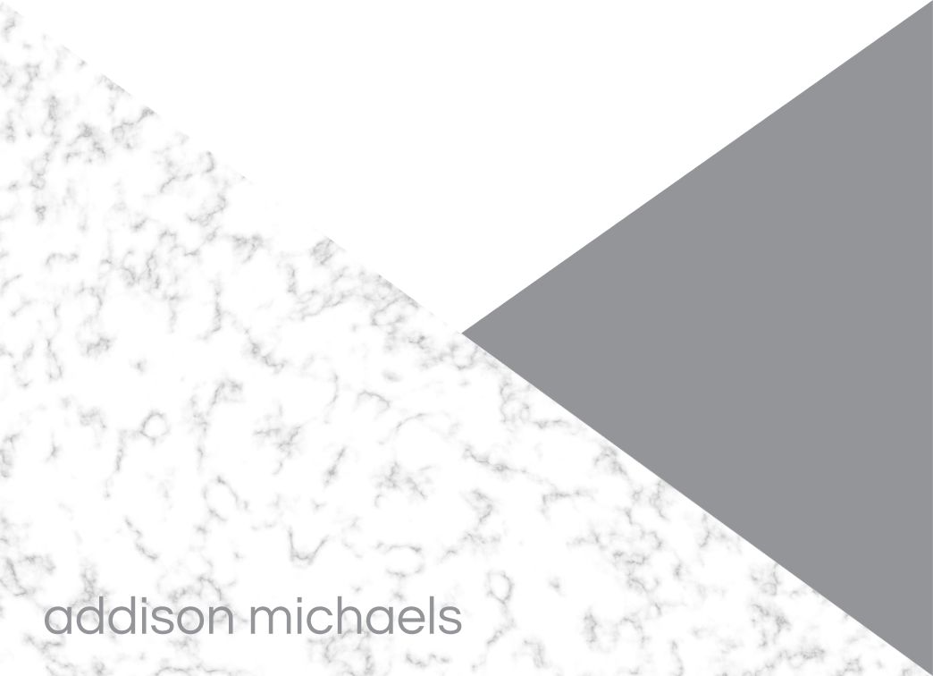 Front - Marble + Name