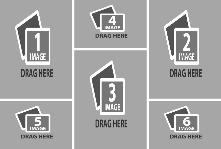 6-Up Alternating Portrait-Landscape