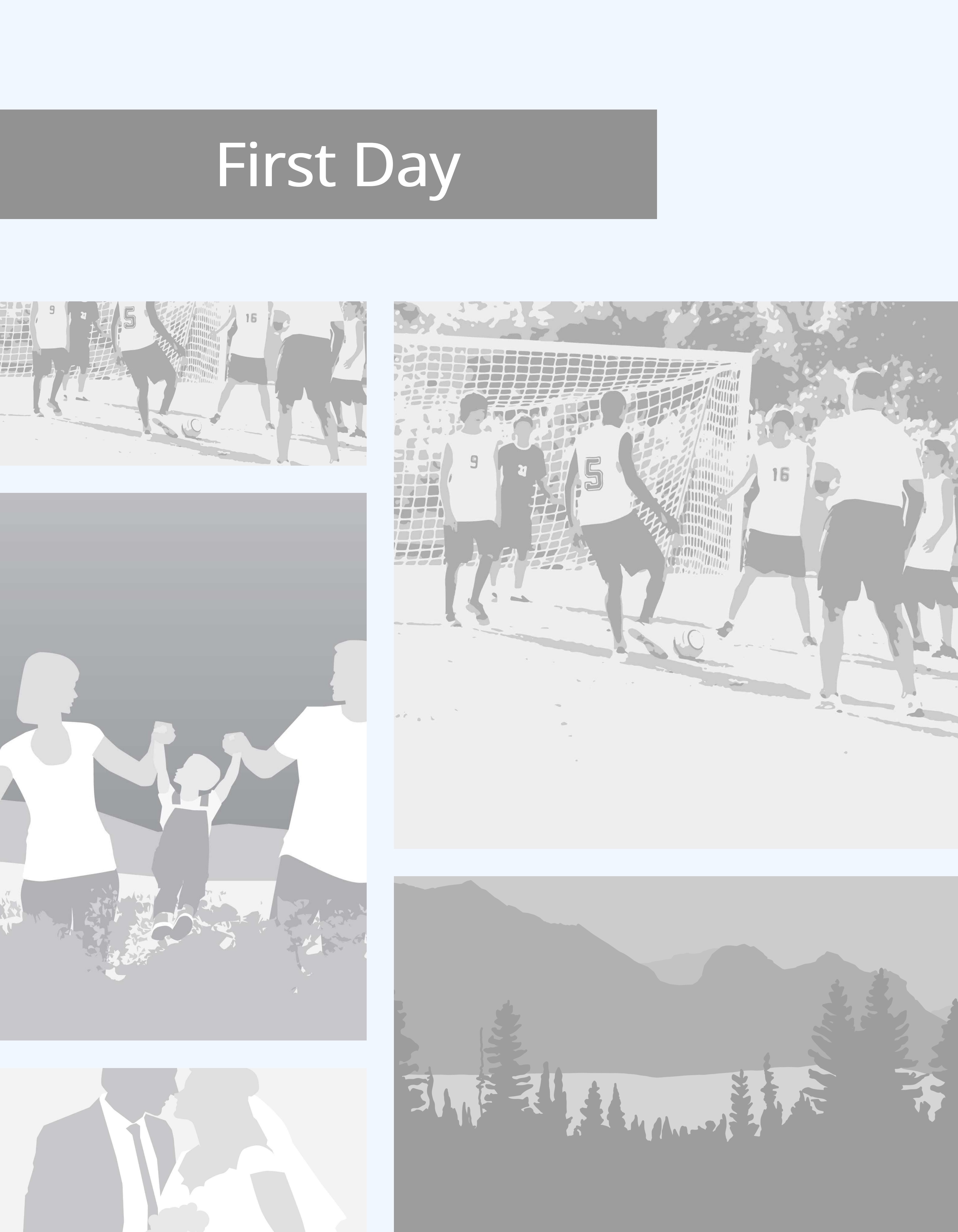 First Day Spread - Left