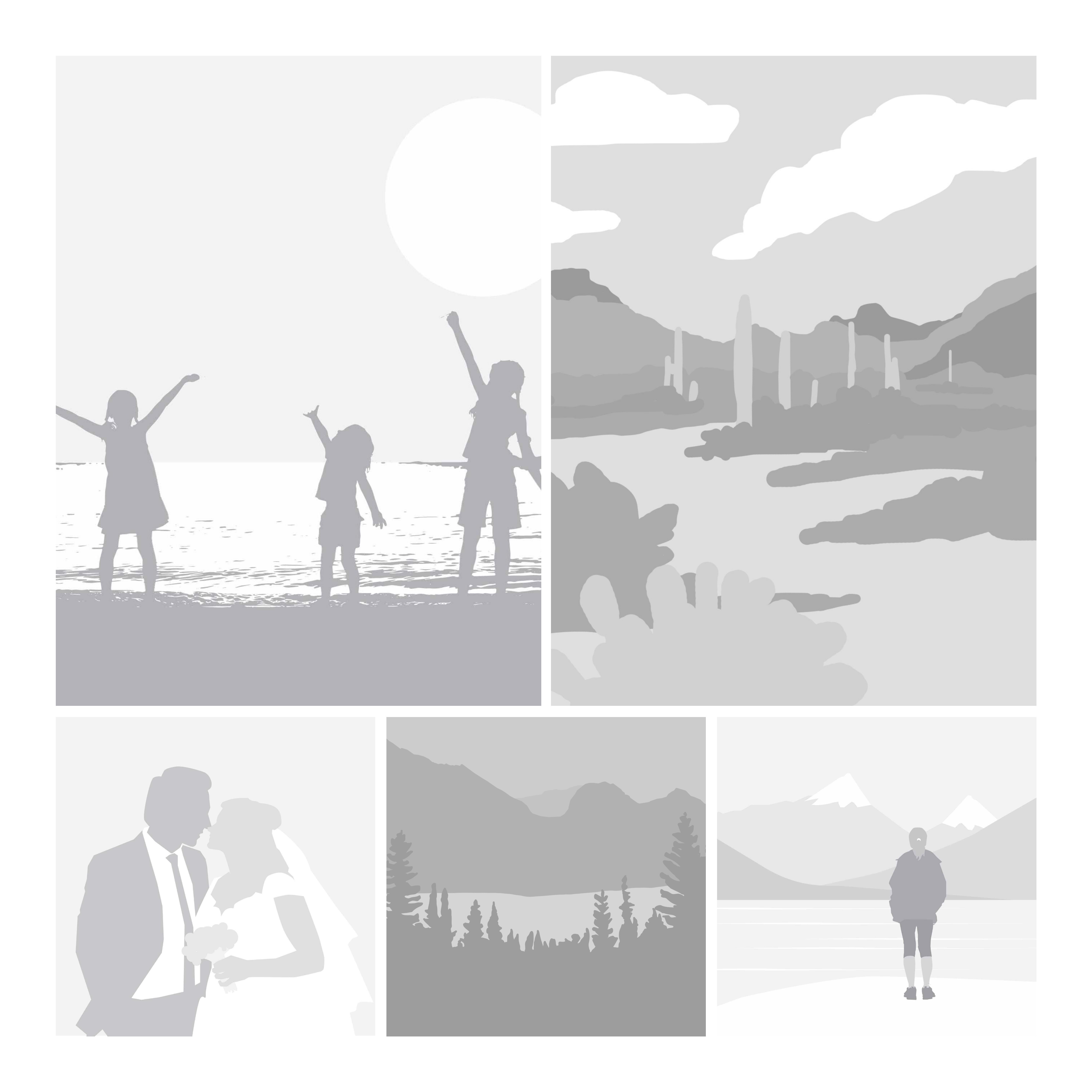 5-Up Portrait+Square