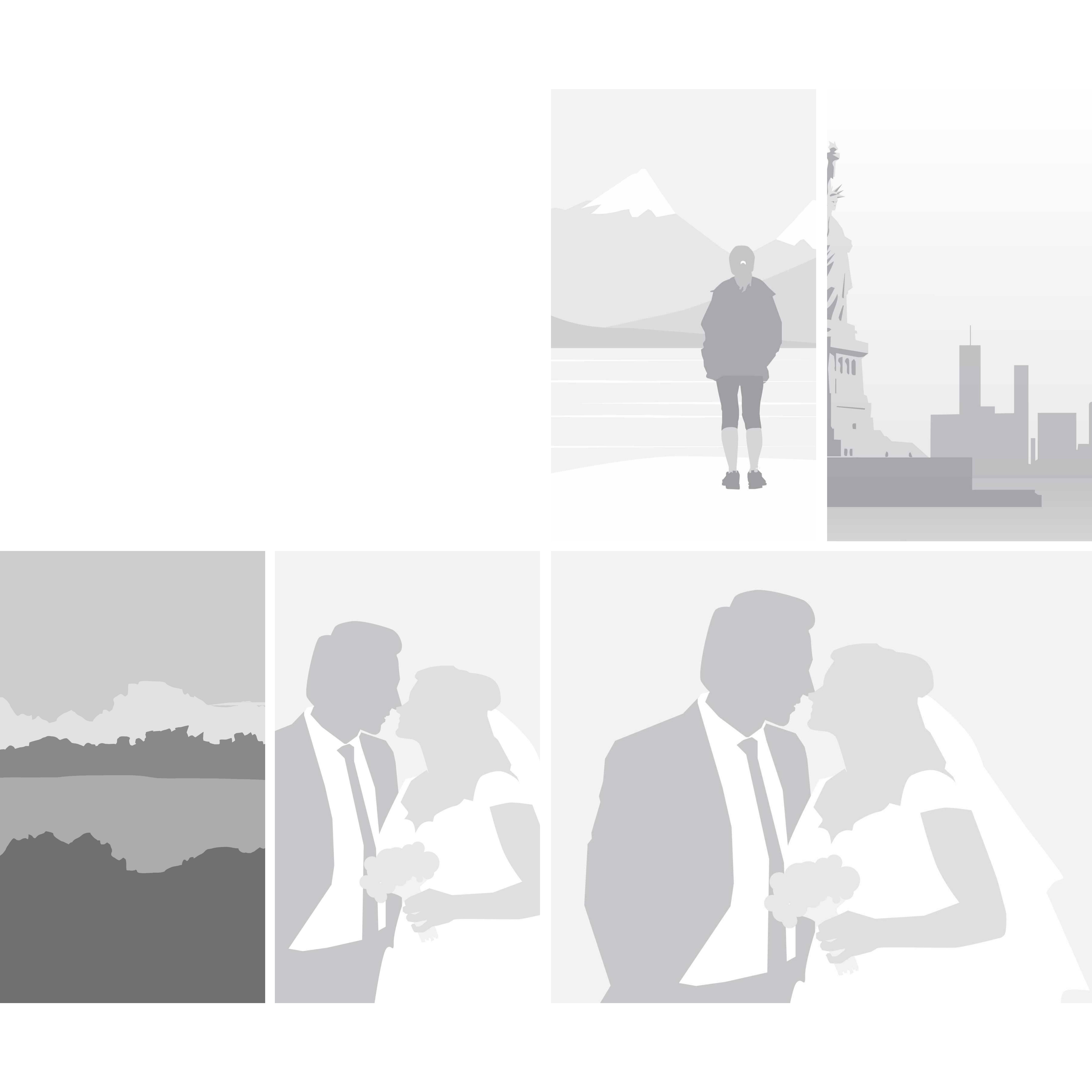 6-Up Left T Right T Even