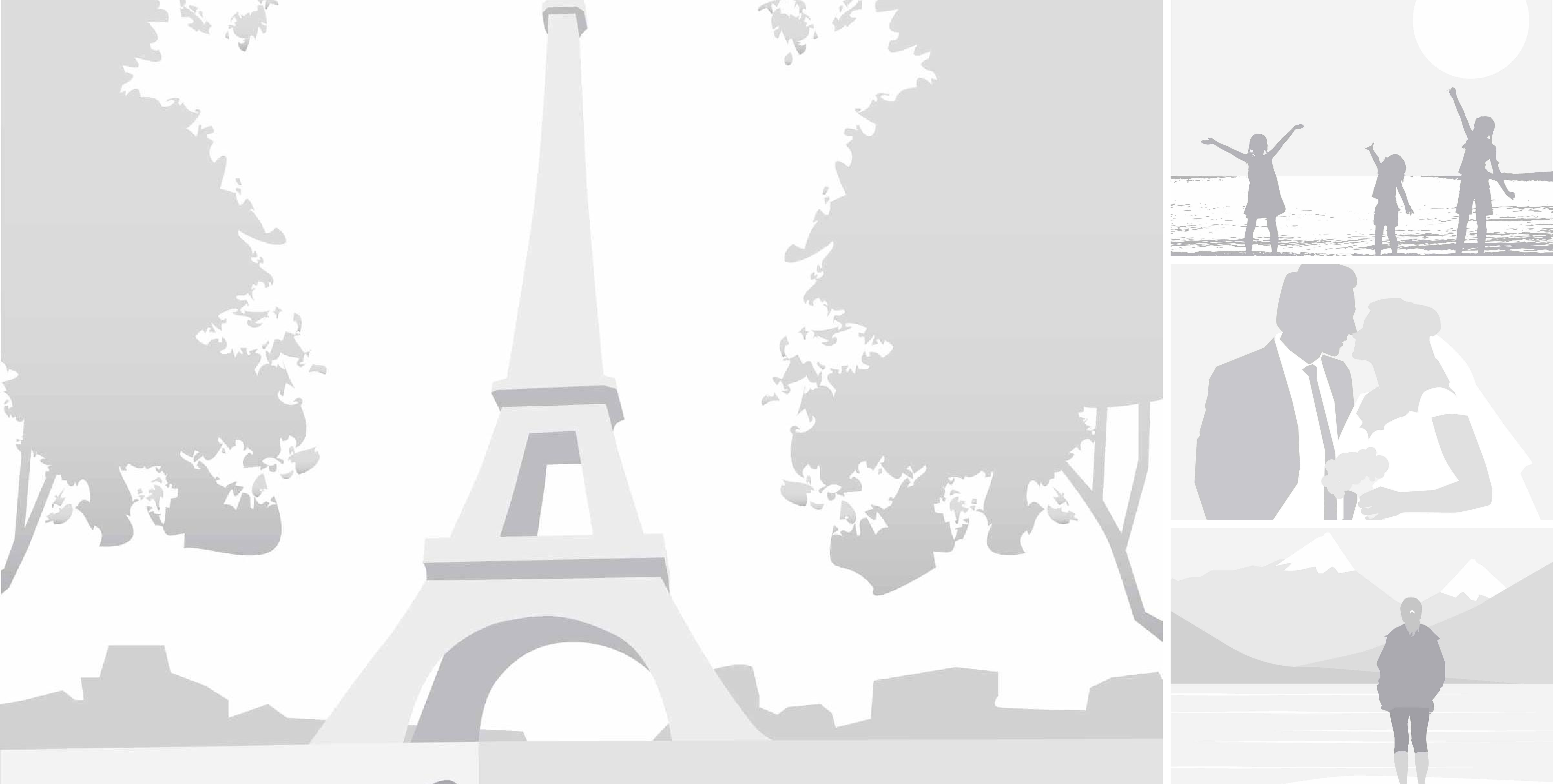 4-Up Spread + 3 Small Right