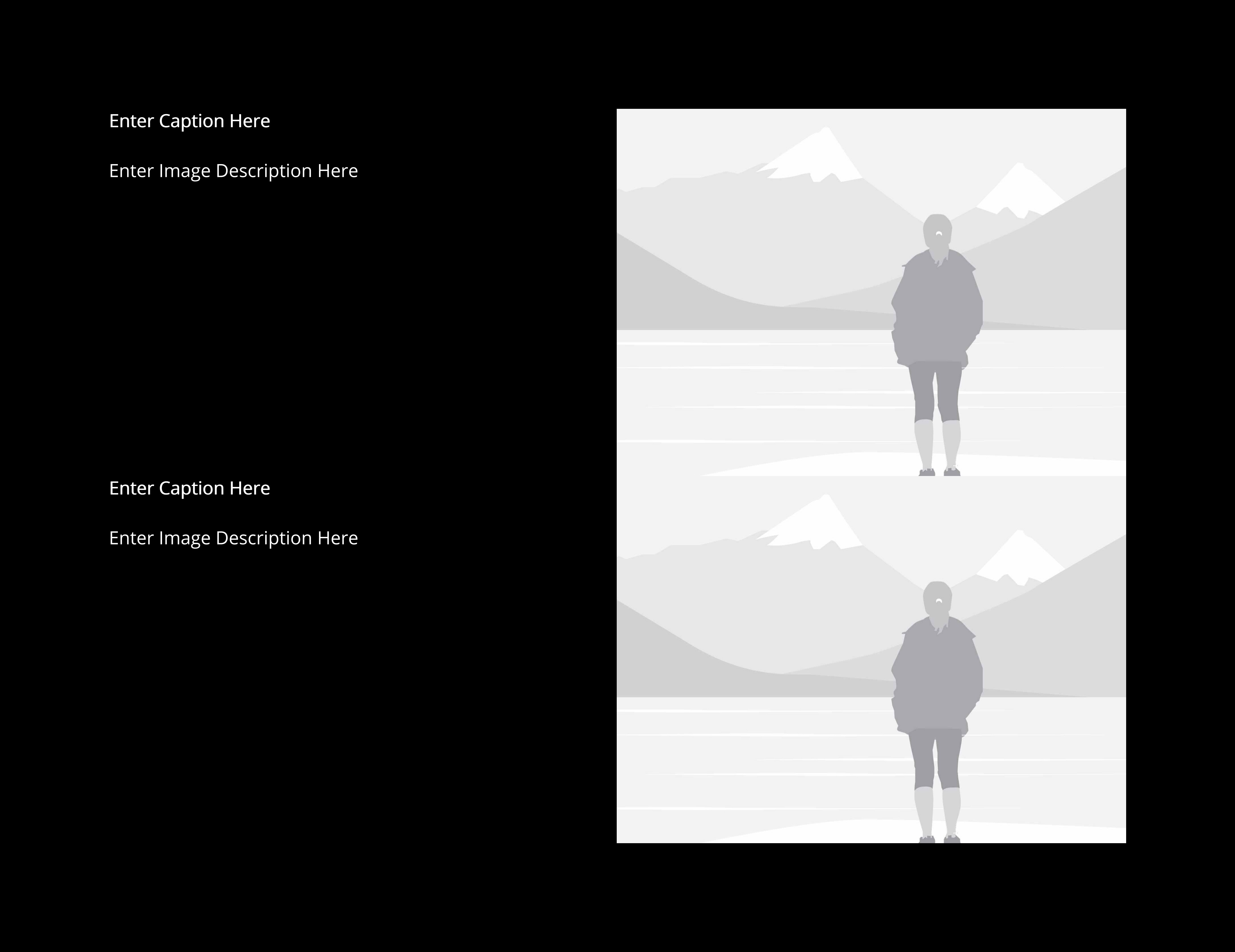 2-Up Even Right + Captions