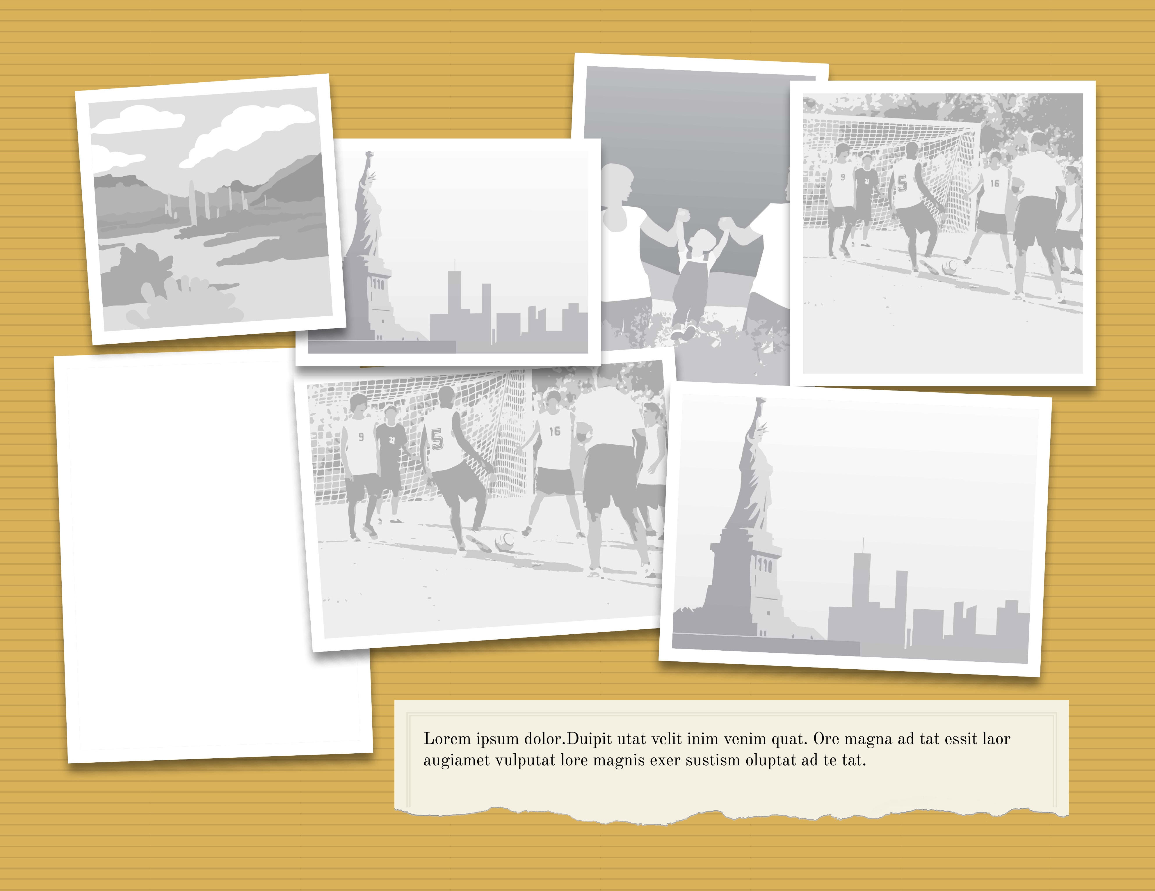 7 Images - Scatter+Text 