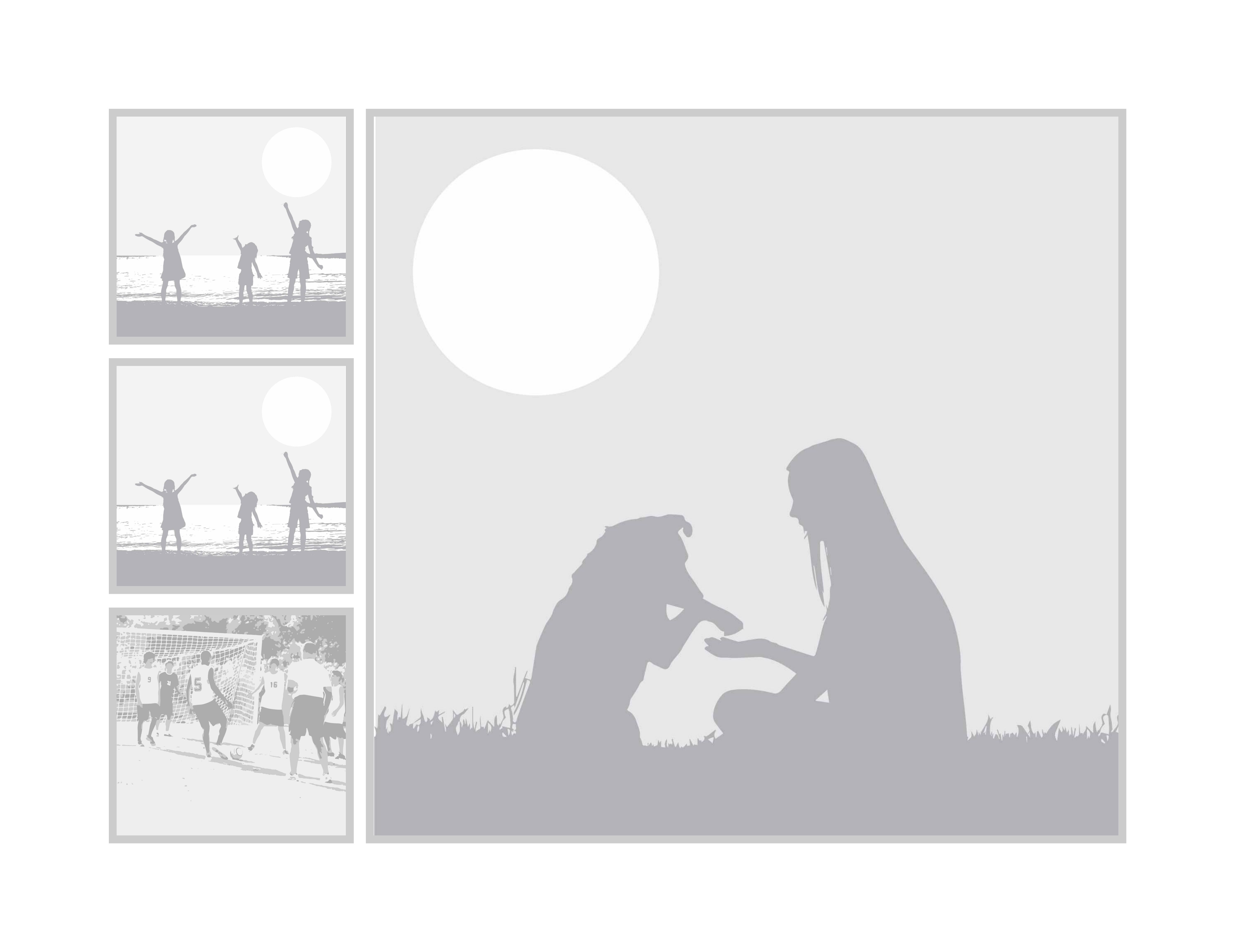 4-Up Large Landscape Right