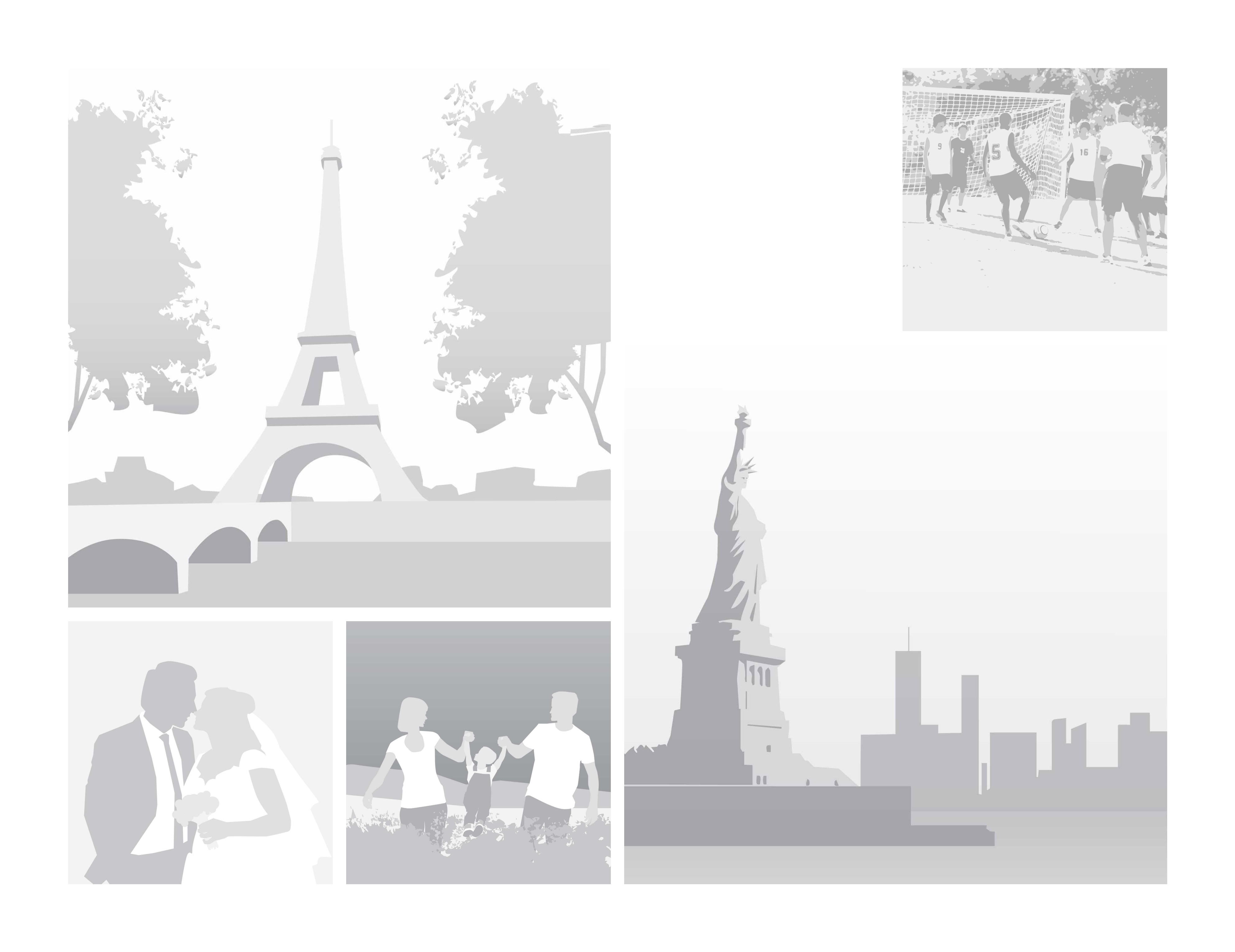 6-Up Large Squares + Small Squares