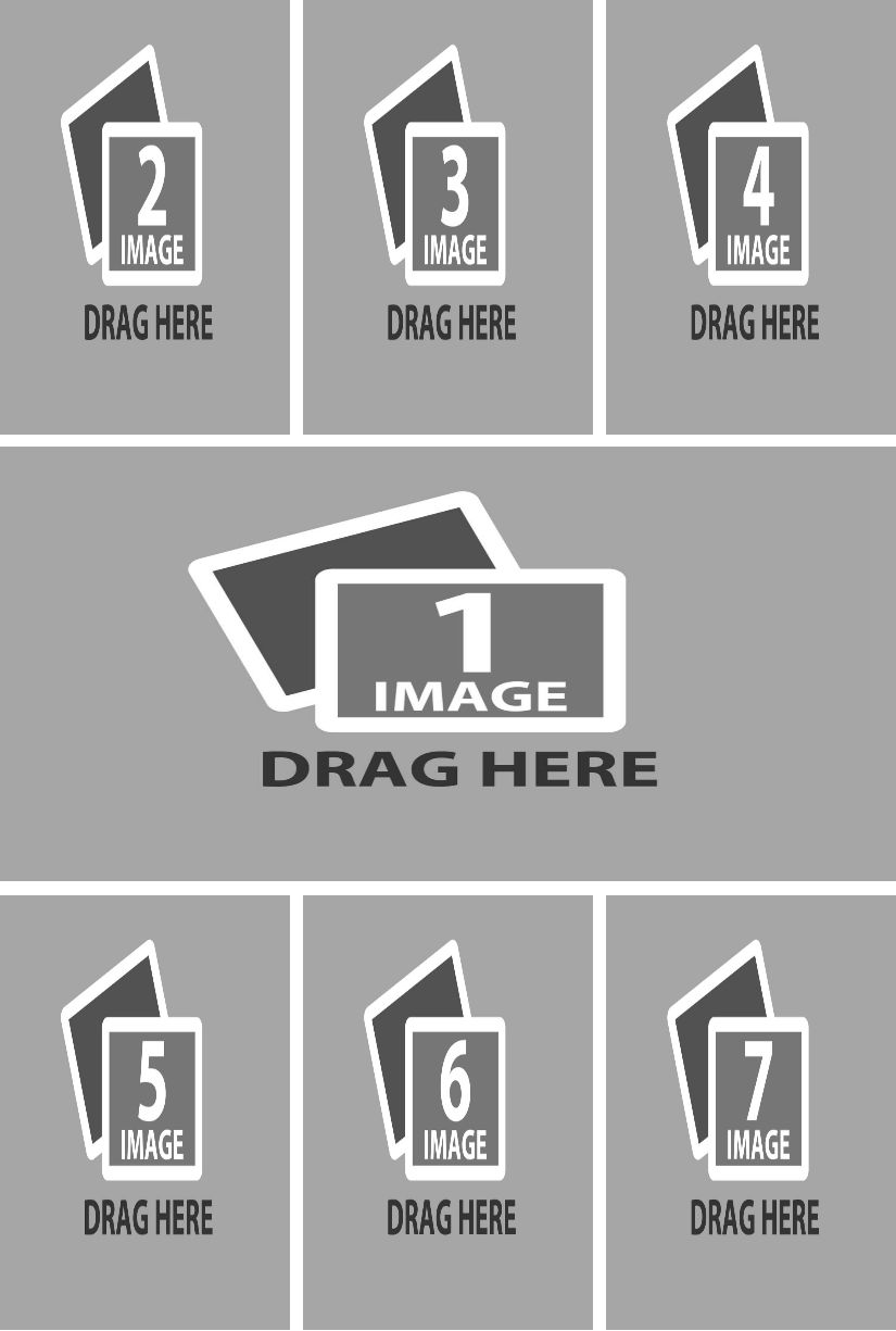 3 Row 3 Col Panorama Collage