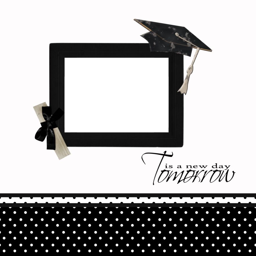 graduation-blck-wht #3