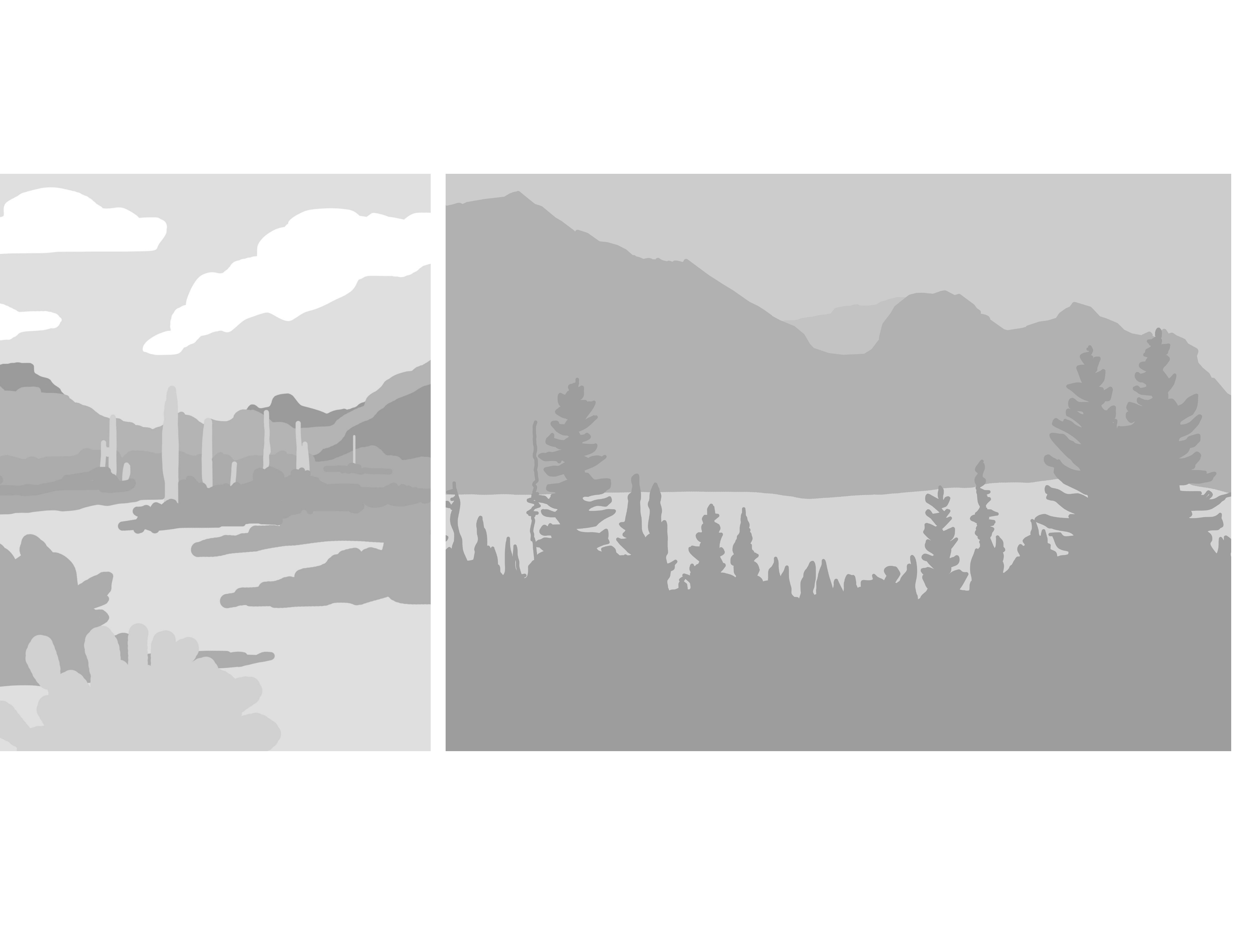 2-Up Portrait + Landscape Pair