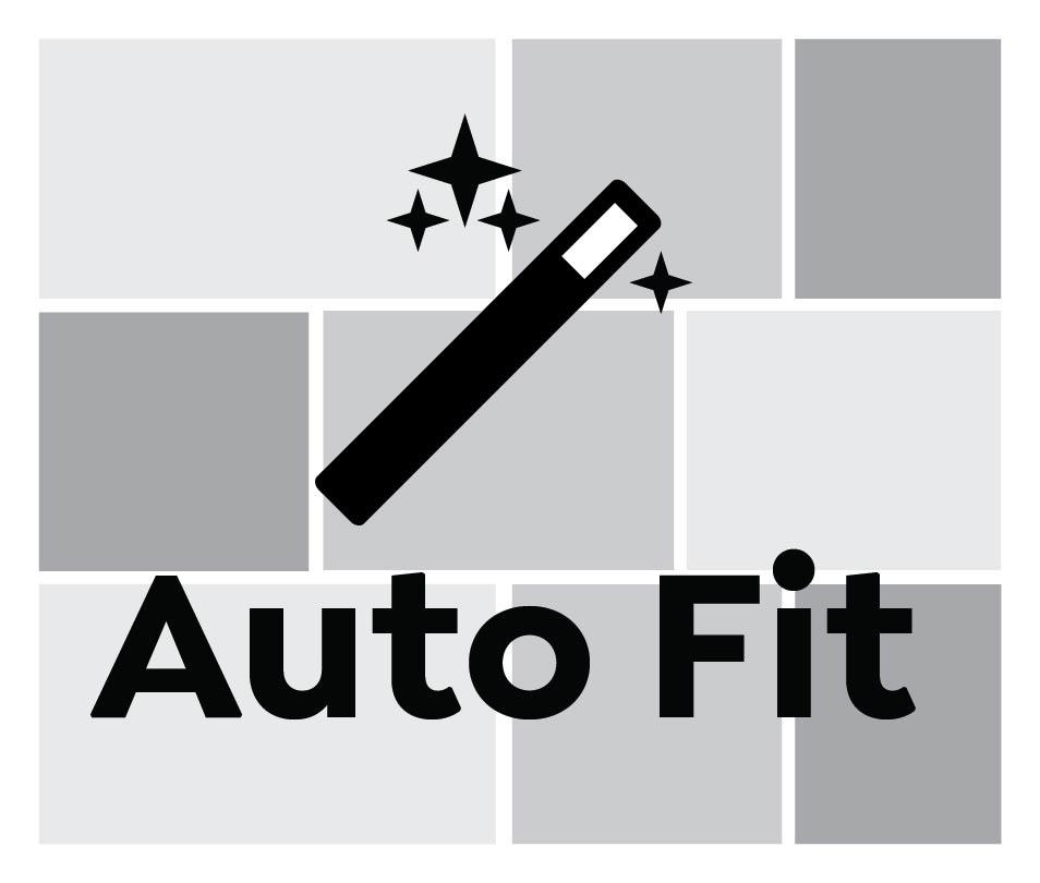 Auto Fit, Narrow Landscape