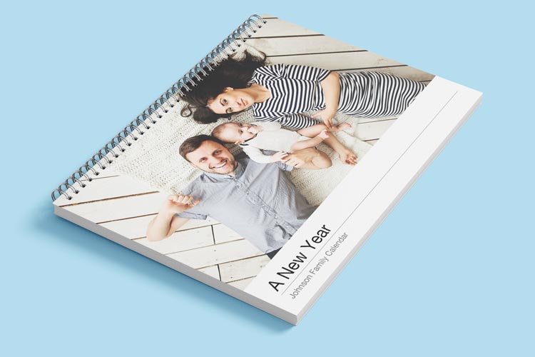 Spiral Bound Photo Calendar
